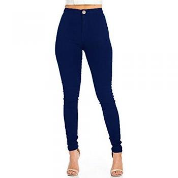 Jeans Donna Push-Up Vita Alta