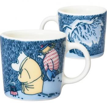 Arabian Moomin Winter Glow Mug Set (4) – Snow & Moonlight