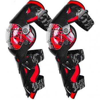 Motorrad Knieprotektoren für Damen in Rosa