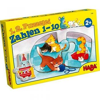 Puzle Haba 7468-1 – Números del 1 al 10 para Niños