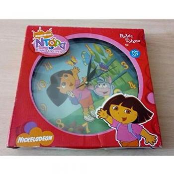 Horloge Dora design mauve