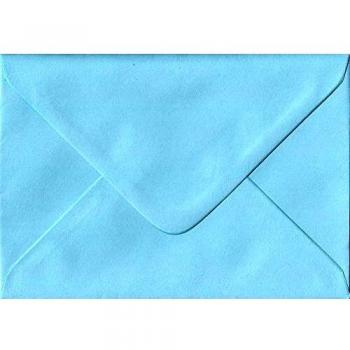 Baby Blue 114mm x 162mm Gummed Envelopes 100gsm