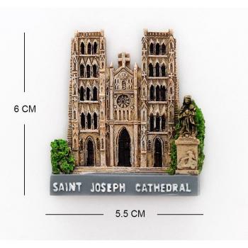 Southeast Asia 3D Fridge Magnet Da Nang