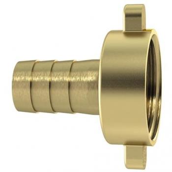 Riegler 2/3 Schlauchverbindung G 2 x 50, flache Ü-Mutter, leichte Bauweise