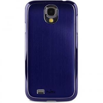Puro Cover Rigida Blu Metallica per Samsung Galaxy S4