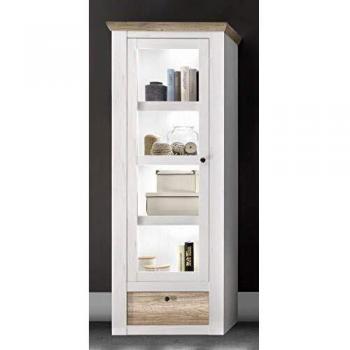 Froschkönig 24 Gloucester – Elegante Hochschrank‑Vitrine in Canyon Eiche
