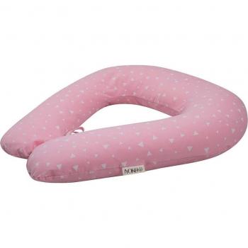 Almohada de Lactancia Jyoko, diseño de perlas Pink Sparkles