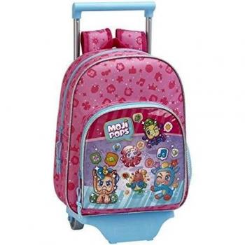 Mochila MojiPops Rosa con Ruedas