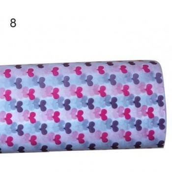 50Pcs Beautiful Grease Proof Food Wrapping Paper