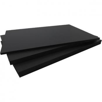 Panneau Noir en Fibre Composite 120x40cm