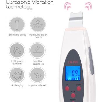 Outil de Nettoyage de Peau Ultrasonique