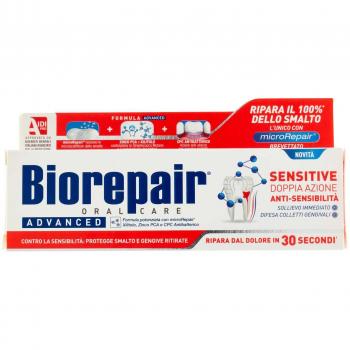 Biorepair Advanced Sensitivity dentifricio per denti sensibili per proteggere denti e gengive 75 ml