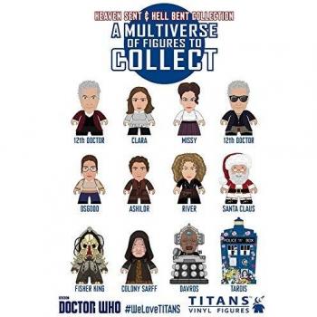 Doctor Who Mini Figura 12° Dottore Heaven Sent & Hell Bent Titans Display 8 cm
