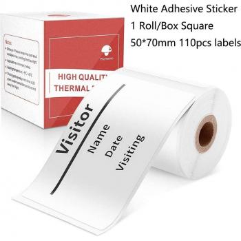 Phomemo Klebeetiketten für M110/M200, 20-50mm Breite, 20 Etiketten/Rolle