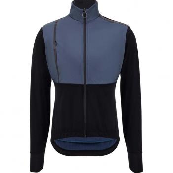 Veste Santini Vega Absolute L Bleu Noir Coupe Slim
