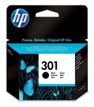 565737 HP 301 CH561EE Cartuccia Originale, 190 Pagine, Nero