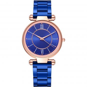 Silver Dial Diamond Women's Quartz Wrist Watch