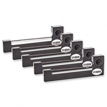 Vhbw 5x Nylon Farbband für Nadeldrucker C.Itoh 150