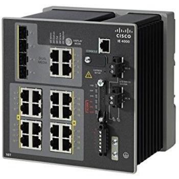 Cisco IE-4000-16T4G-E Fast Ethernet and Gigabit Ethernet Switch