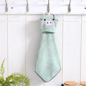 Serviette cartoon porcin