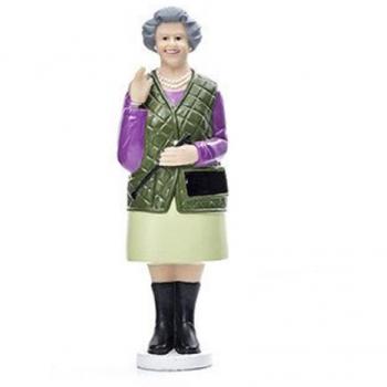 Kikkerland Solar Desktop Figure, Green, 16.5 x 3.8 x 3.8 cm