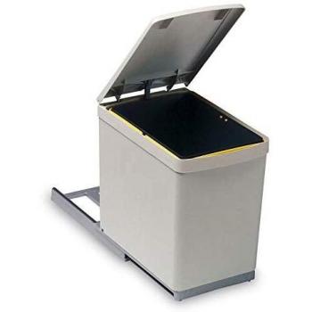 Poubelle coulissante 1 seau pour caisson 300 mm