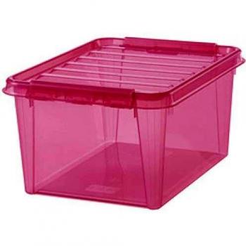 Boîte de rangement SmartStore 32 litres rose