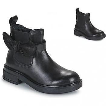Bottes Chelsea enfant Gioseppo INZING cuir noir