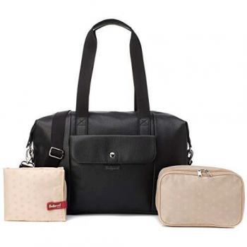 Schwarz BabyCare XXL Wickeltasche für Kliniken