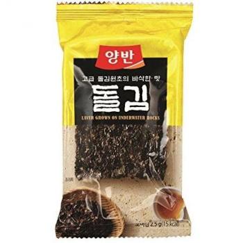 Dongwon Nori Algen gewürzt 64 Blatt 21,6g Seetang Sushi Snack Jod Korea