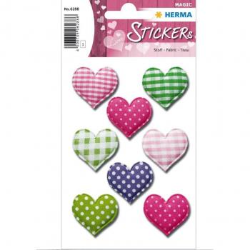 Coeurs Herma – Stickers Magiques 85x120 mm (Pack)