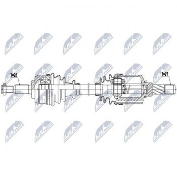 Semiasse NPW-RE-066 NTY