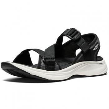 Keen Damenleipzig Sandalen – Leiki OT Schwarz / Weiß Poly (36)