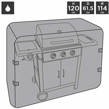 Charles Bentley Waterproof Cover for Medium Gas Charcoal BBQ
