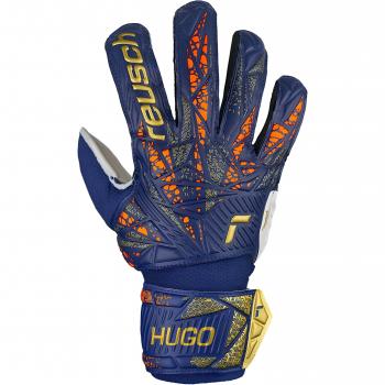 Guantes de Fútbol Multicolor Reusch Attrakt Solid Hugo para Niños