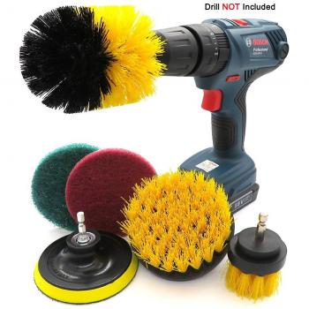 6Pcs Power Scrubber Brush Set