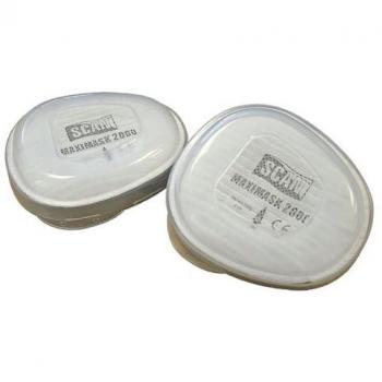 Scan SCAPPECARTP2 Twin Filter Replacement Cartridge P2 (Pack of 2)