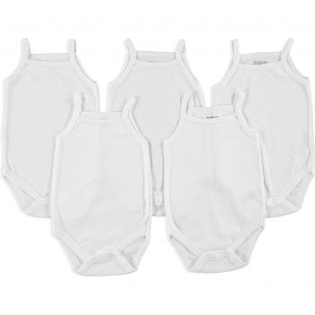 Ebebek HelloBaby Baby Haltegurt, Weiß, 6 Monate-5 Packungen