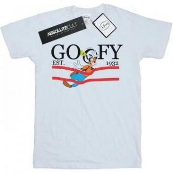 Goofy Natur T-Shirt für Disney Mädchen aus Baumwolle