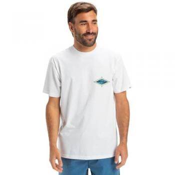 Quiksilver EV Beach Blast – S/S T-Shirt in Größe L, Farbe Weiß