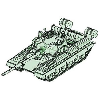 Maquette de Char Russe : T-80B