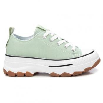 Baskets Basses Femme 172477 Vert d'Eau