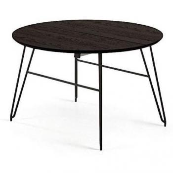 Mesa redonda Kave Home Ø 120 cm extensible