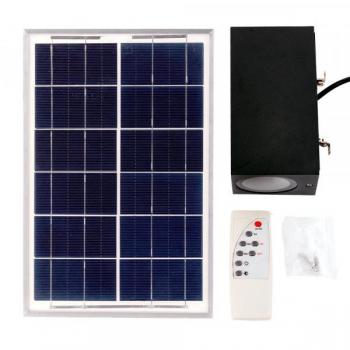 Aplique Solar LED con Dimeración y Control Remoto