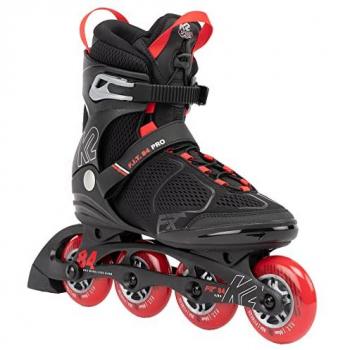K2 FIT 84 Pro – Herren-Inline-Skates in Schwarz & Rot – 2025 Release