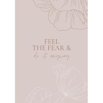 epubli, Heft + Block, Notizbuch, Bullet Journal, Journal, Planer, Tagebuch 'Feel the Fear & Do it anyway' (Blanko)