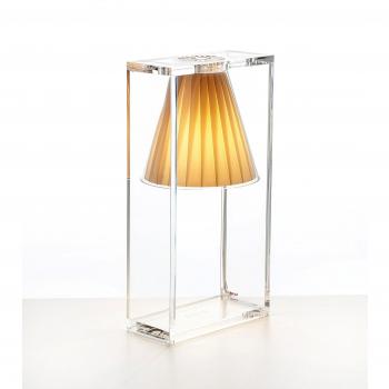 Kartell Light-Air Lampe de table, tissu beige