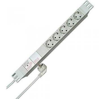 Kopp Power Strip 5F 2m con control de encendido