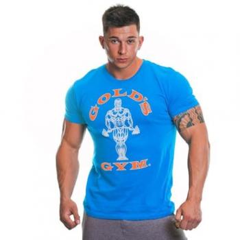Gold's Gym Muscle Joe Turquoise/Orange XXL Shirt