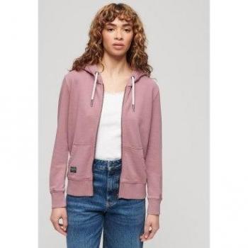 Hoodie Zip Archival Violet pour Femmes – Superdry (34)
